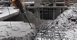 Демонтаж монолитного перекрытия в Мегионе - Профессиональная разборка от 820 руб.